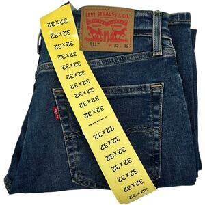 NWT BRAND NEW Men's 511 Levi's Slim Fit Medium Wash Blue Denim Jeans 32x32
